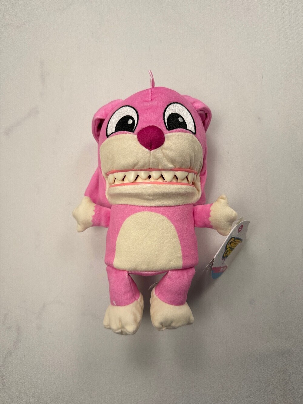 Chatter Chompers Plush Toy Pink Modern Statement Piece Axotol